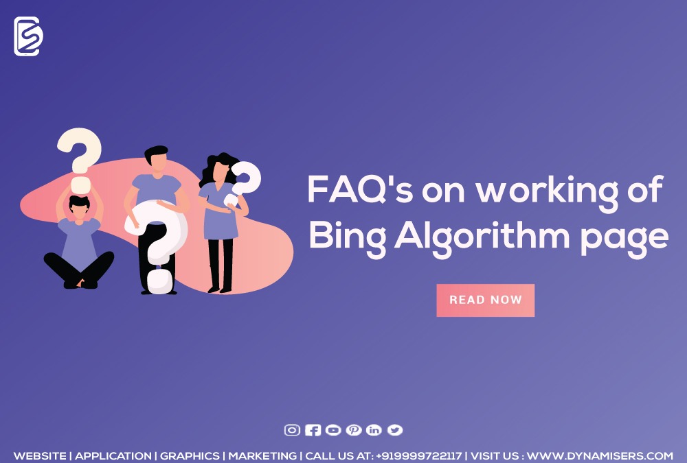 FAQs on working of Bing Algorithm page